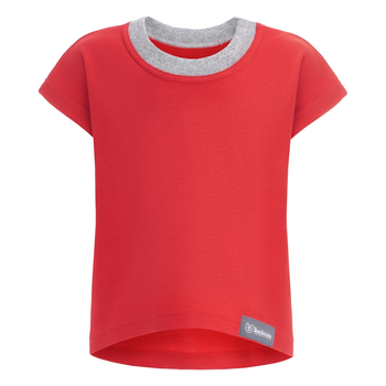 Футболка-оверсайз "Бордовый" Ф-2-БОРДО (размер 74) - Футболки - интернет гипермаркет детской одежды Смартордер